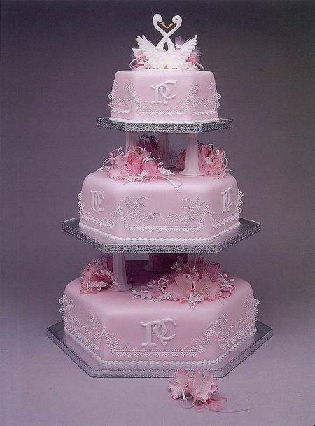 豪門婚宴的藝術造型蛋糕